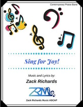 Sing for Joy! piano sheet music cover